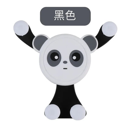 Smile Face Car Phone Holder Universal Stand Air Vent Clip Mobile Cell Stand Gravity Support Mount GPS for iPhone Samsung Xiaomi