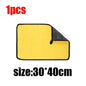 1/2/3/4pcs Car Wash Microfiber Towel Car Cleaning Drying Cloth Car Care Cloth Detailing Microfiber Towel Car Microfiber Cloth
