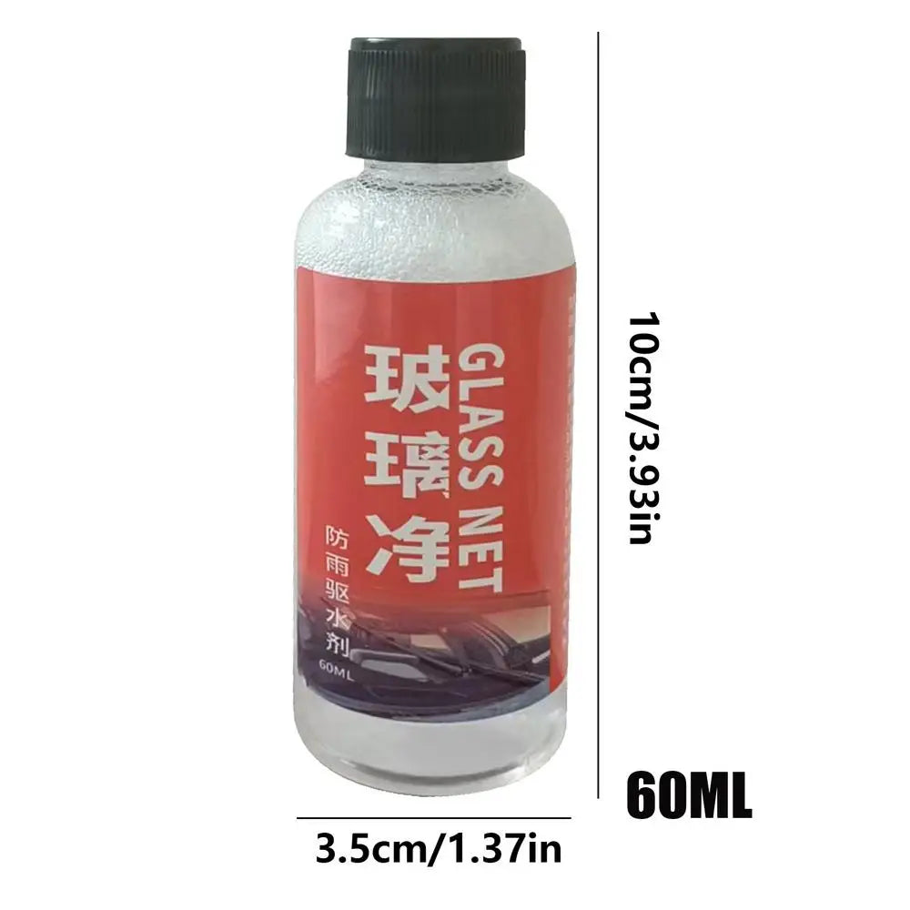 60/120ml Car Windshield Oil Film Cleaner Glass Cleaning Board Glass Cleaning Wipe Glass Oil Film Remover Car Glass Clean Brush