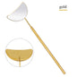 Eyelash extension mirror moon shaped, detachable stainless, makeup mirror beauty.