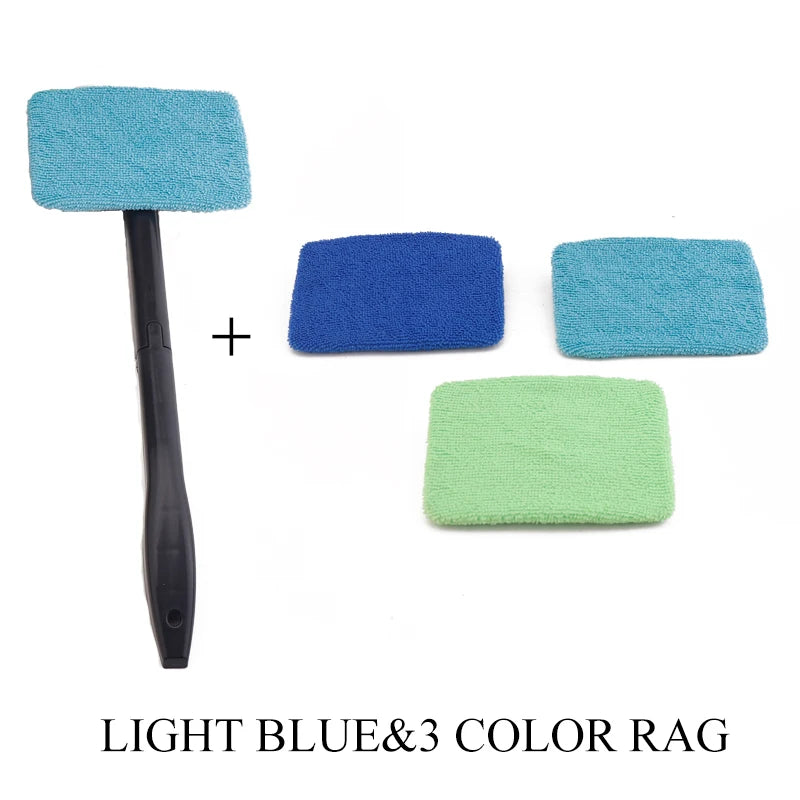 Car Wash Accessories Automobile Windshield Wiping Fog Cleaning Brush Front Window Wiper Tool Car Home Cleaning Towel