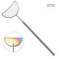 Eyelash extension mirror moon shaped, detachable stainless, makeup mirror beauty.