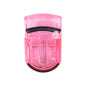 1pc plastic eyelash curlers mini portable eyelashes curling clip lash tweezers cosmetic beauty makeup tools accessories.