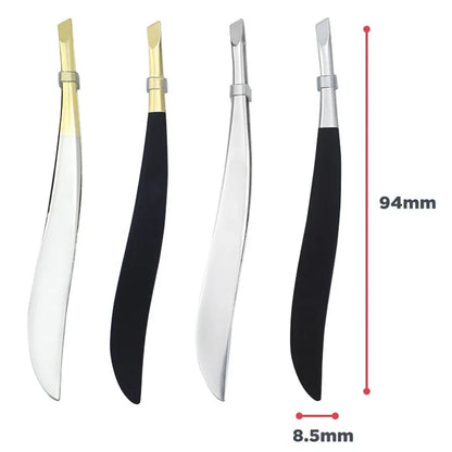 Eye clip brow eyebrow  1 piece professional stainless steel hair removal gold women beauty makeup.