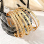 7pcs / set retro gold    Bracelet fashion.