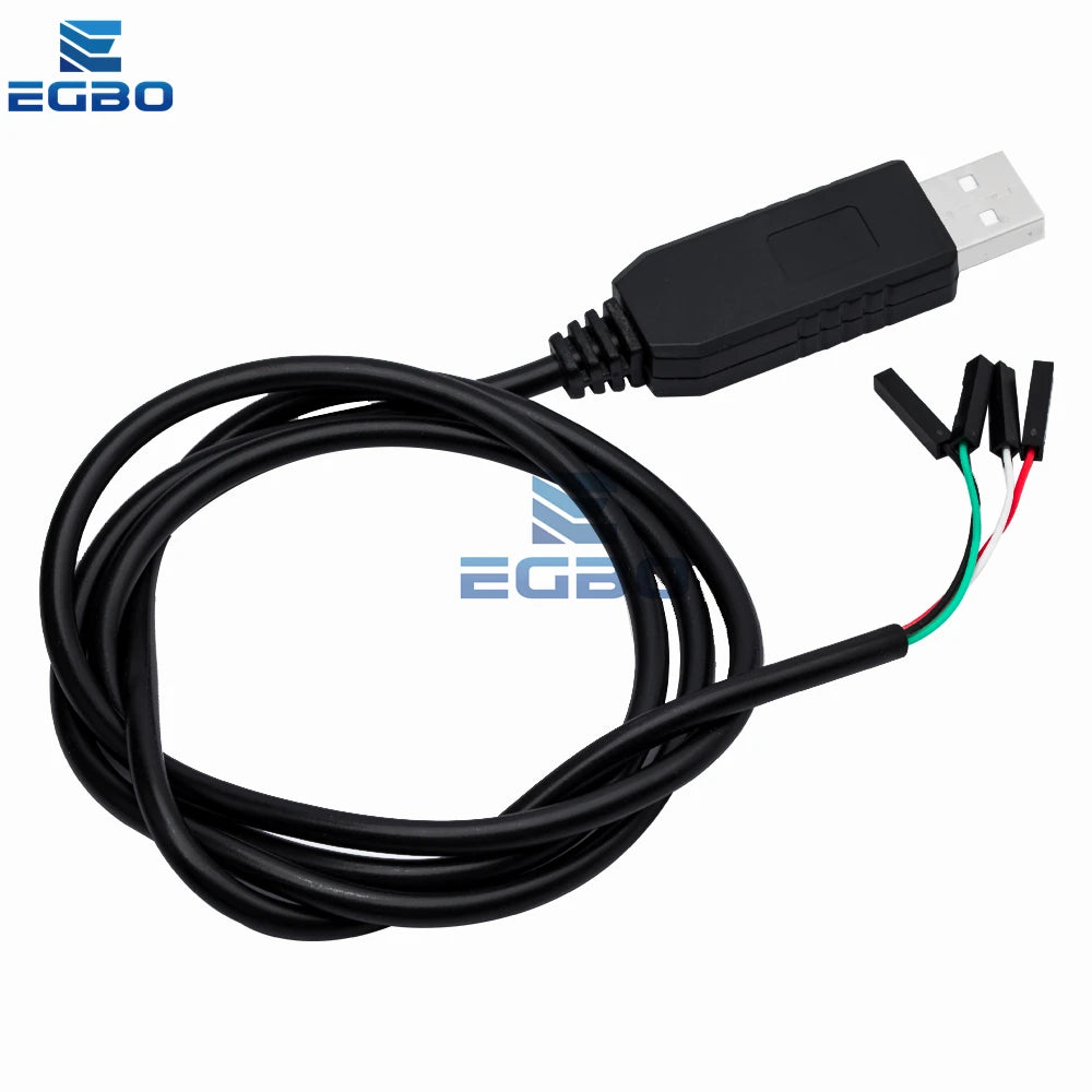 High - Performance USB to COM Module Cable - USB to RS232 TTL UART Auto Converter with PL2303HX Chip EGBO