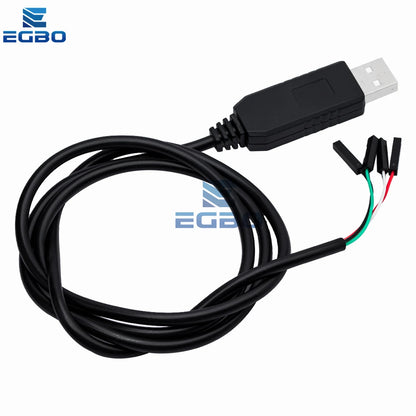 High - Performance USB to COM Module Cable - USB to RS232 TTL UART Auto Converter with PL2303HX Chip EGBO