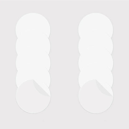 5 to 10 White Metal Plate For Magnet Car Mount Holder Universal Cell Phone Magnetic Car Stand Thin iron Sheet Disk Sticker