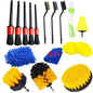New Car Detailing Cleaning Kit Car Washing Brushes Sponges Towels for Car Air Vents Rim Clean Dirt Dust Wash Tools