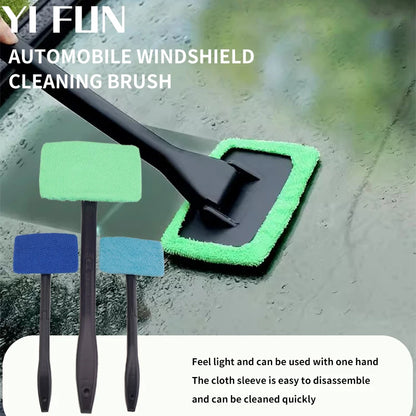 Car Wash Accessories Automobile Windshield Wiping Fog Cleaning Brush Front Window Wiper Tool Car Home Cleaning Towel