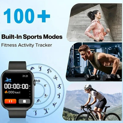 New smartwatch, android IOS phone 1.73" screen bluetooth call monitoring smart.