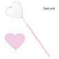 1pcs Eyelash Extension Mirror Moon Shaped Detachable Stainless Steel Lash Lifting Makeup Mirror Beauty