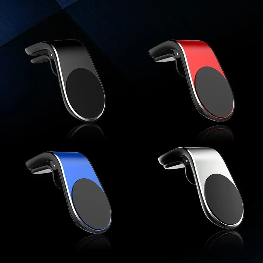 Universal Magnetic Car Phone Holder in Car Phone Stand Clip Mount Car Magnetic Phone Holder for iPhone 16 15 14 Pro Samsung