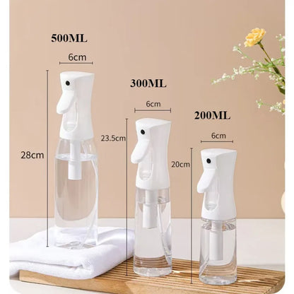 200/300/500ml, press type spray bottle, makeup water atomized face fine spray bottle, travel continuous spray bottled separately