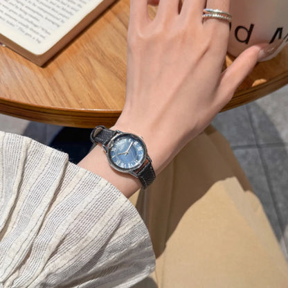 Fashion temperament minimalist luxury with quartz watch for women. 1 piece.