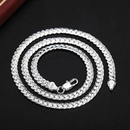 Jewelry gold / silver colors chain for woman, men. 1 piece.