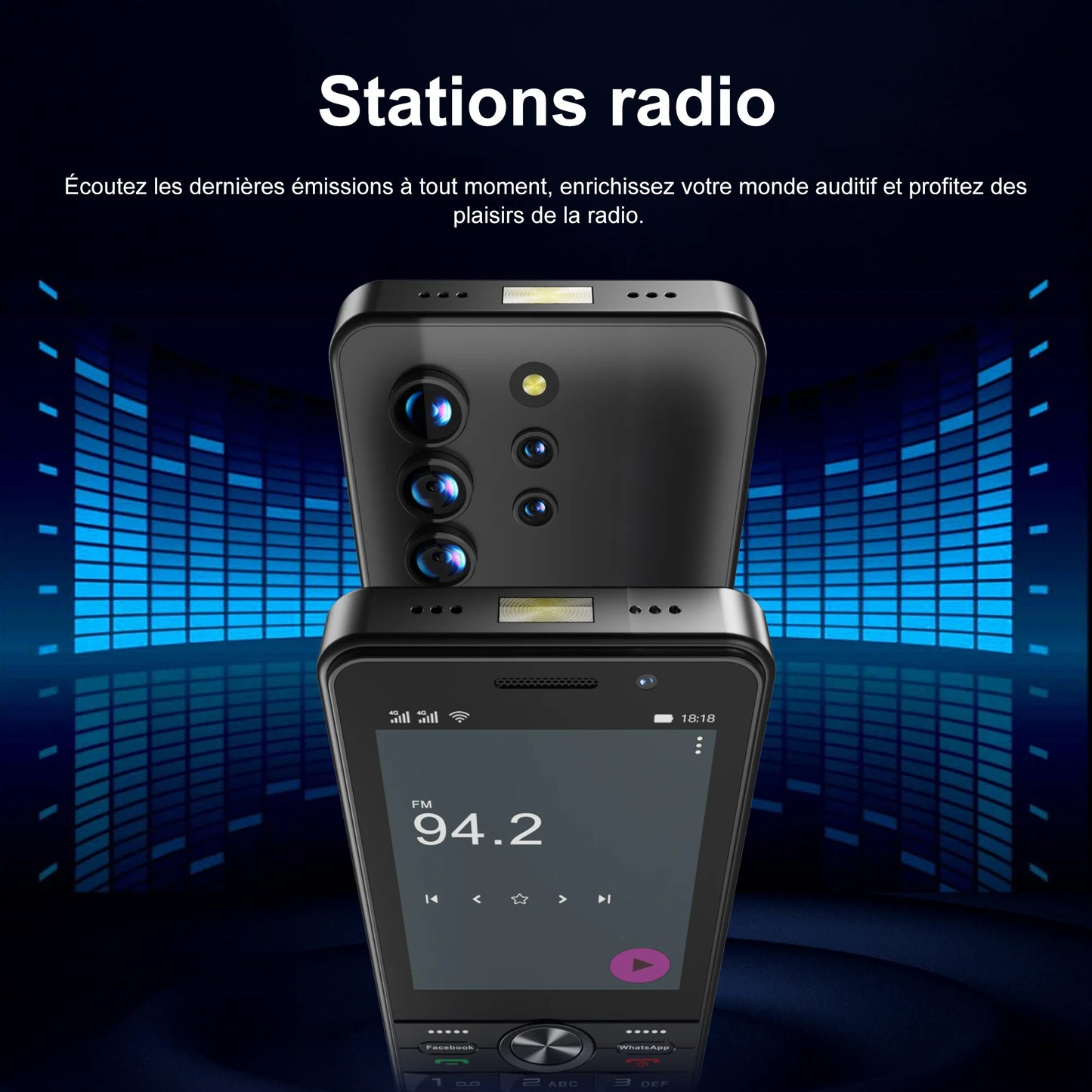 SERVO F25 PRO Smartphone 4G LTE Wi-Fi Hotspot Google Play Android System Dual SIM Standby 3.5" Touch Screen Smart Mobile Phones