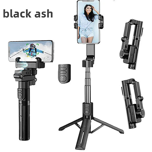 MEUYAG AI face tracking Gimbal Stabilizer Selfie Stick Foldable Wireless Tripod with Bluetooth Shutter Monopod for IOS Android
