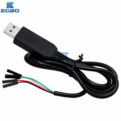 High - Performance USB to COM Module Cable - USB to RS232 TTL UART Auto Converter with PL2303HX Chip EGBO