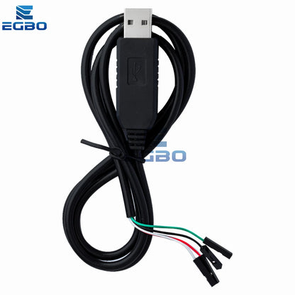 High - Performance USB to COM Module Cable - USB to RS232 TTL UART Auto Converter with PL2303HX Chip EGBO