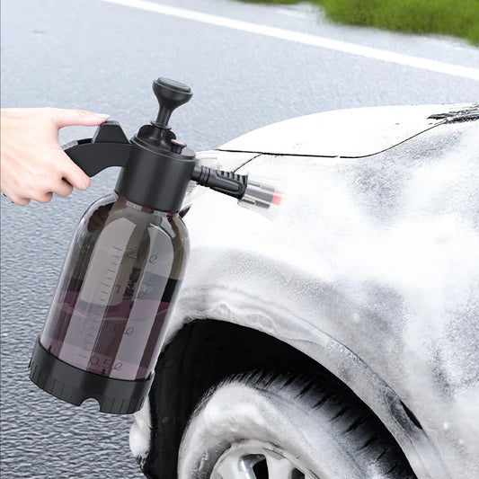 2L Multi-purpose Handheld Car Wash Foam Sprayer Auto Cleaning Tool for Cars Motorcycles Bikes