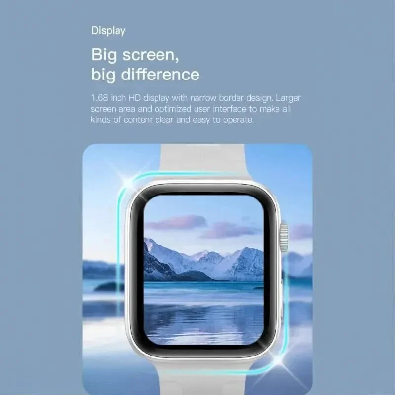 New smartwatch, android IOS phone 1.73" screen bluetooth call monitoring smart.