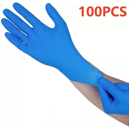 4Mil Heavy Duty Nitrile Gloves Disposable Industrial Work Gloves Latex Free Beauty Salon Mechanic Tattoo Painting Cleaning Glove