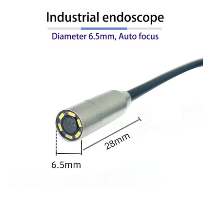6.5mm caméra endoscopique de Type C, étanche IP67, 6 led, réglable, Micro USB, Android, caméra endoscopique pour téléphone et PC