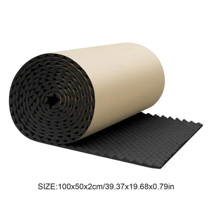 1x0.5M Sponge Studio Monitor Speaker Acoustic Isolation Foam Soundproof Isolator Pads Studio High Density Sound Proof Panels