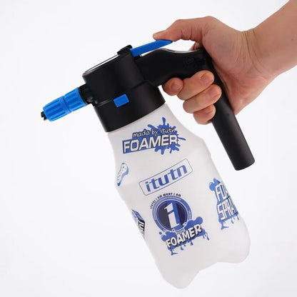 Electric Foam Sprayer 1.5L Foam Generator For Car Wash 2600mAh Lithium Battery Foam Lance 1h Endurance Car Wash Towel Foam Y0F8
