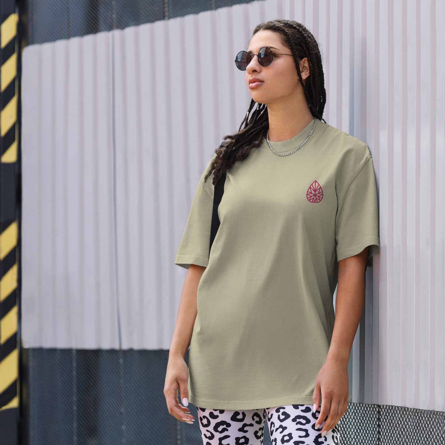 T-shirt luxe oversize femme