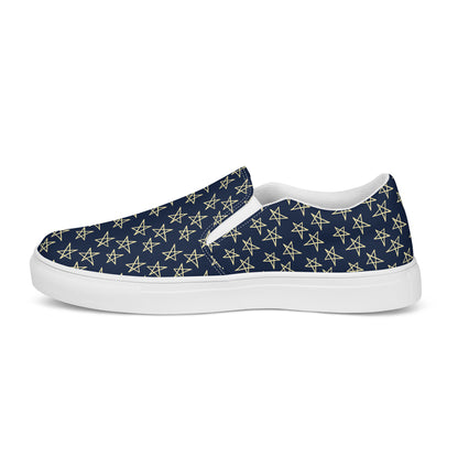 Tennis en toile sans lacets luxe homme