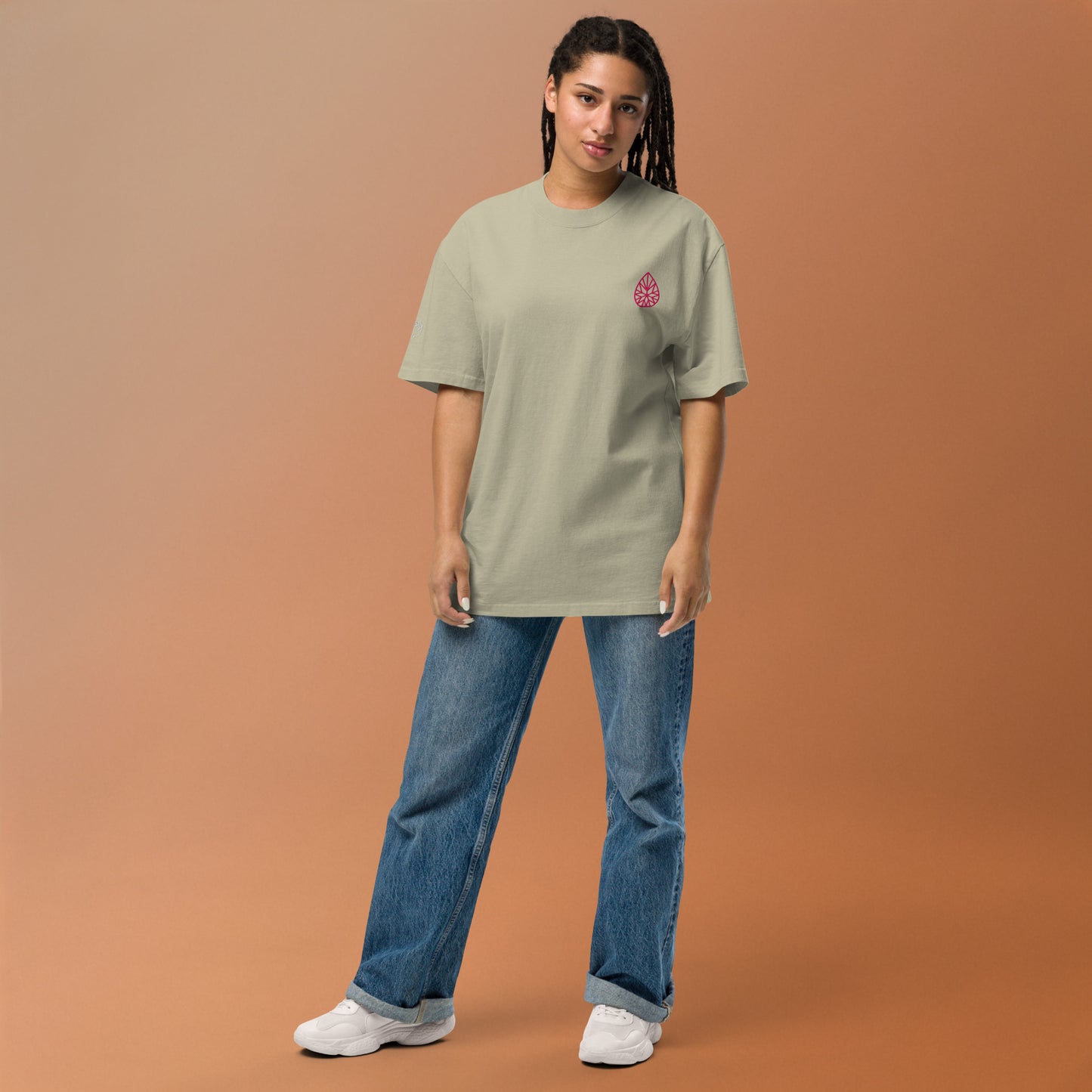 T-shirt luxe oversize femme