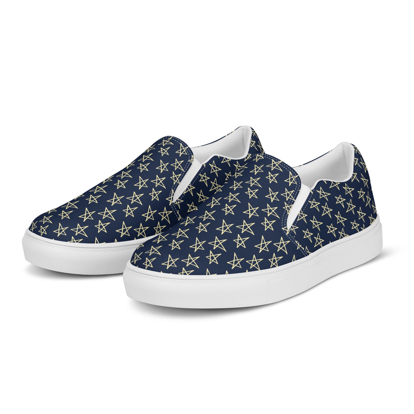 Tennis en toile sans lacets luxe homme