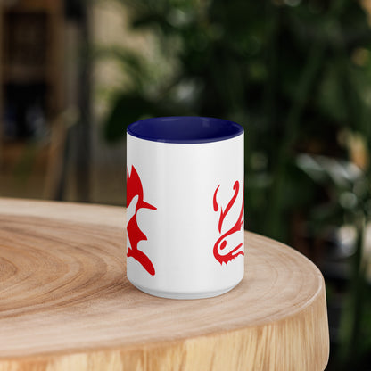 Mug à Intérieur Coloré luxe