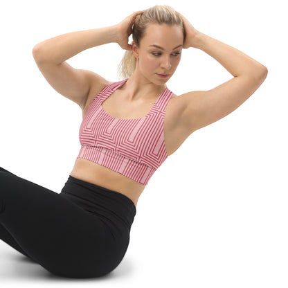 Brassière luxe de sport longue