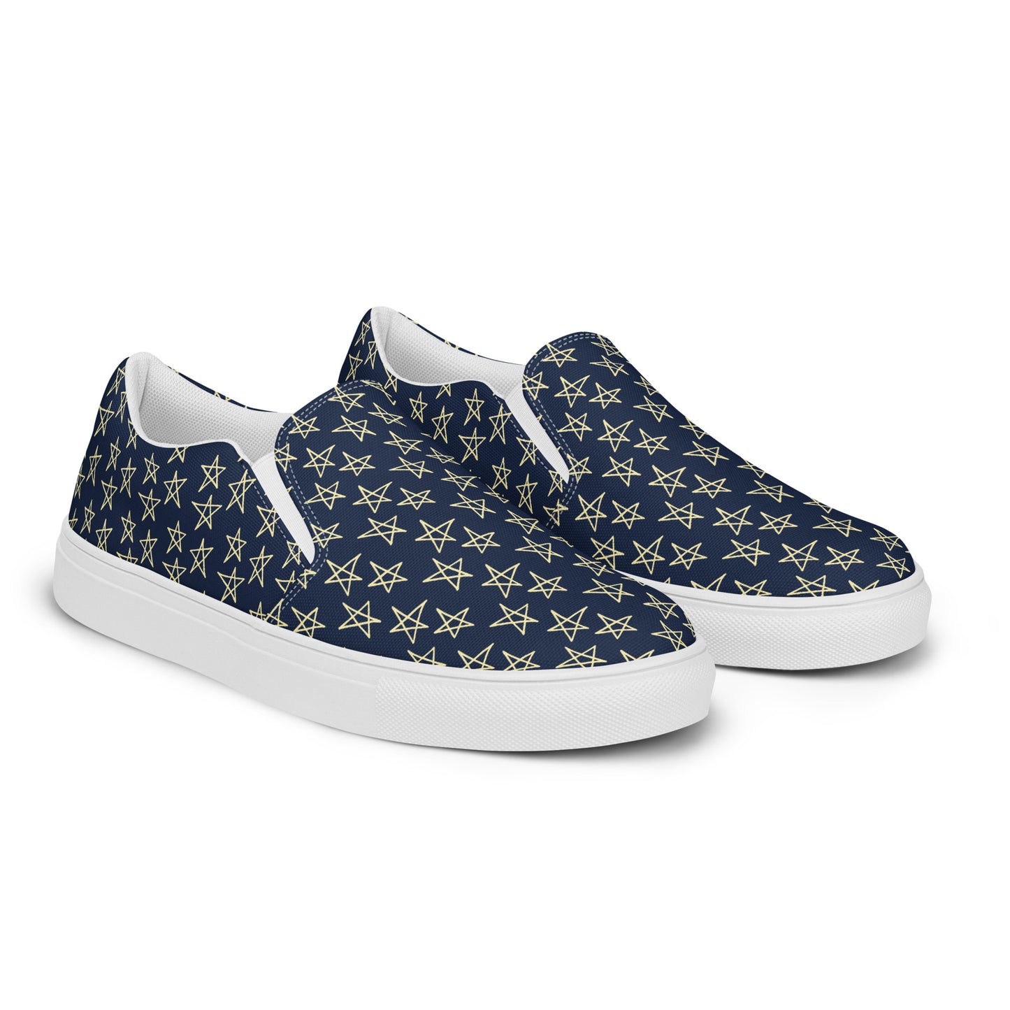 Tennis en toile sans lacets luxe homme