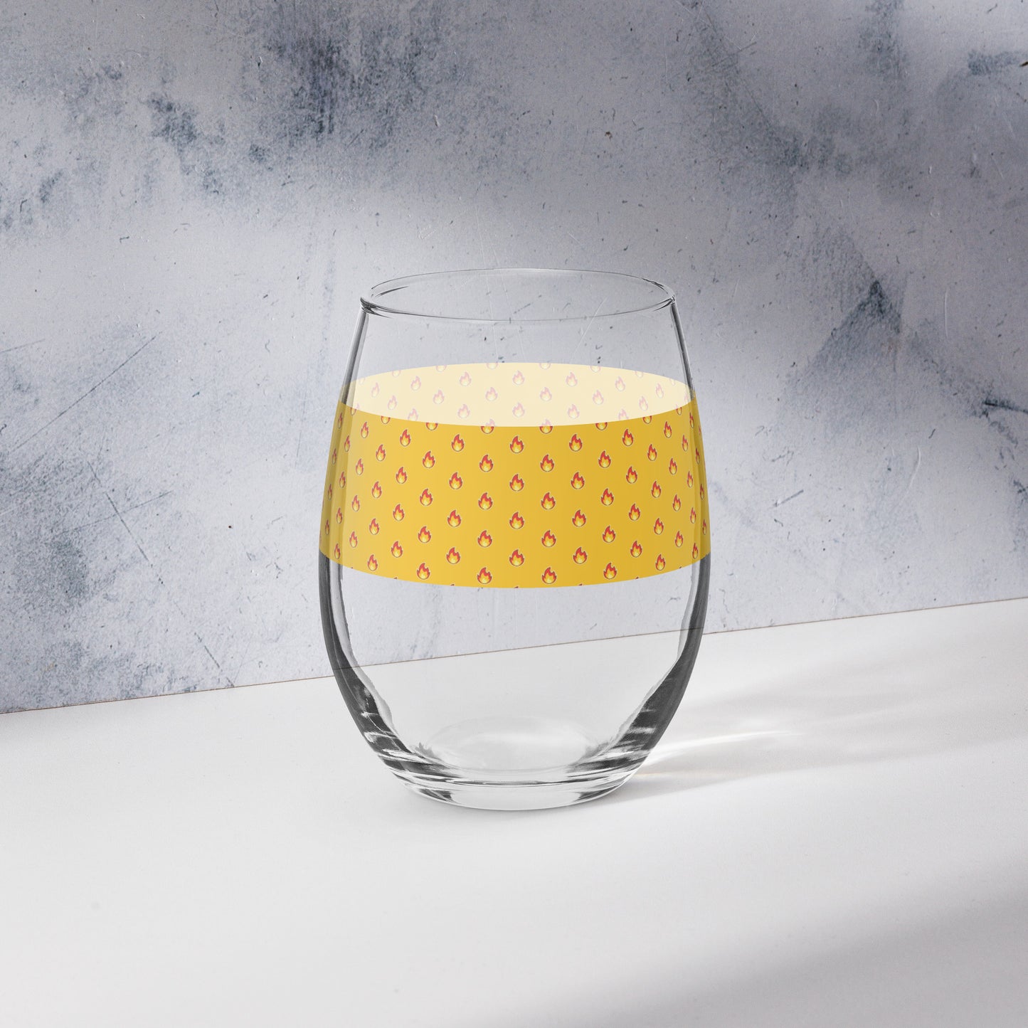 Verre à vin sans pied luxe