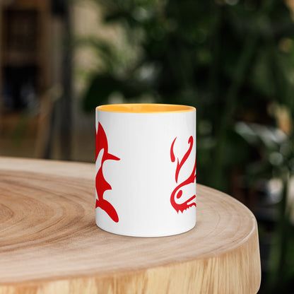 Mug à Intérieur Coloré luxe