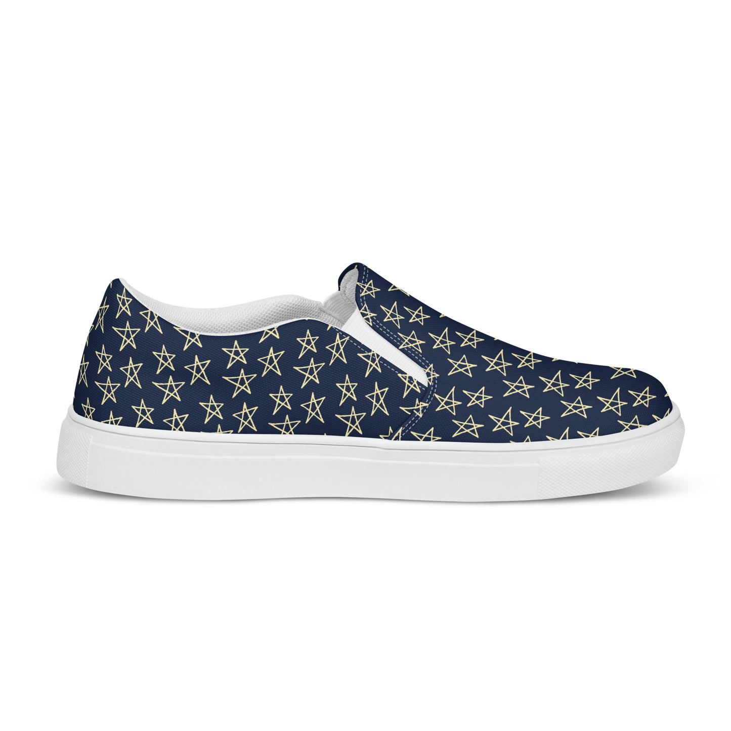 Tennis en toile sans lacets luxe homme