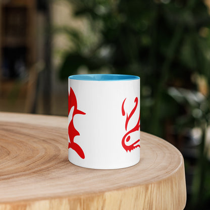 Mug à Intérieur Coloré luxe